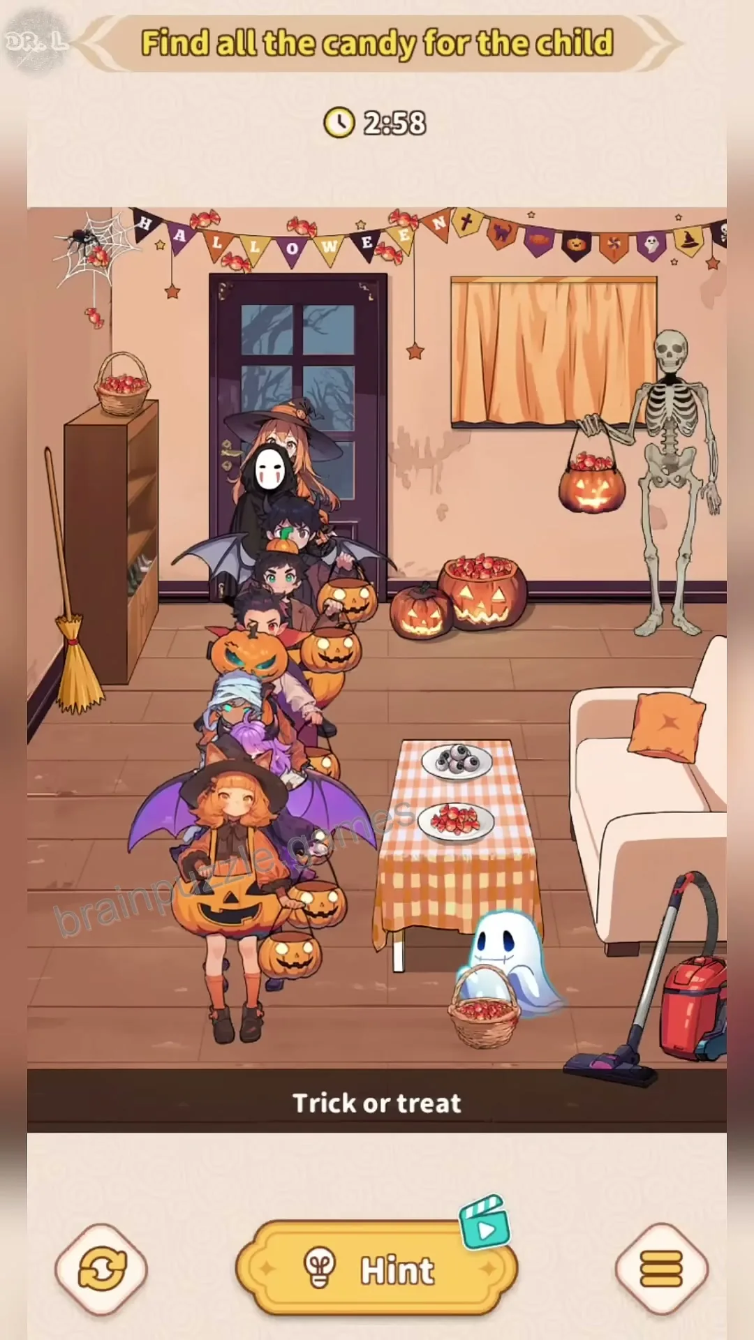 Brain Puzzle: Tricky Quest Level 44 walkthrough preview