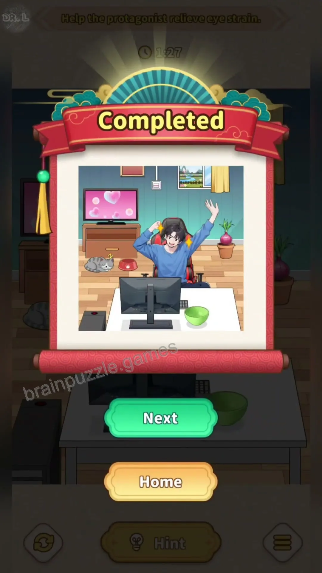 Brain Puzzle: Tricky Quest Level 110 step 7