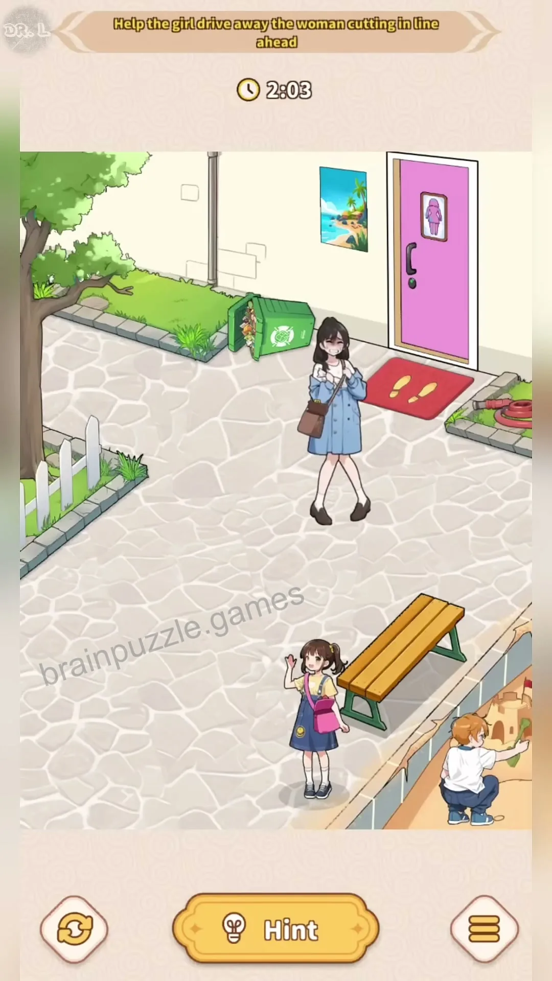 Brain Puzzle: Tricky Quest Level 55 step 7