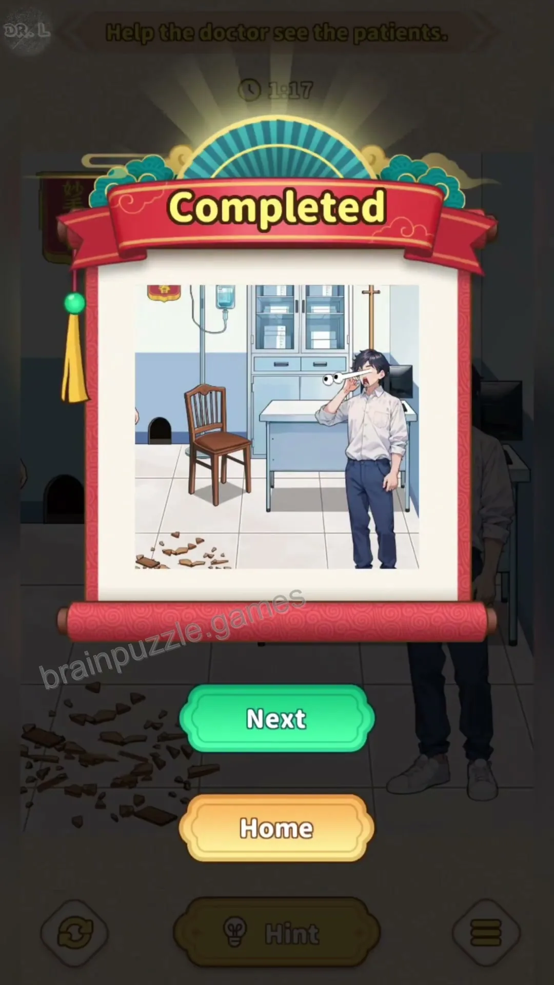 Brain Puzzle: Tricky Quest Level 114 step 7