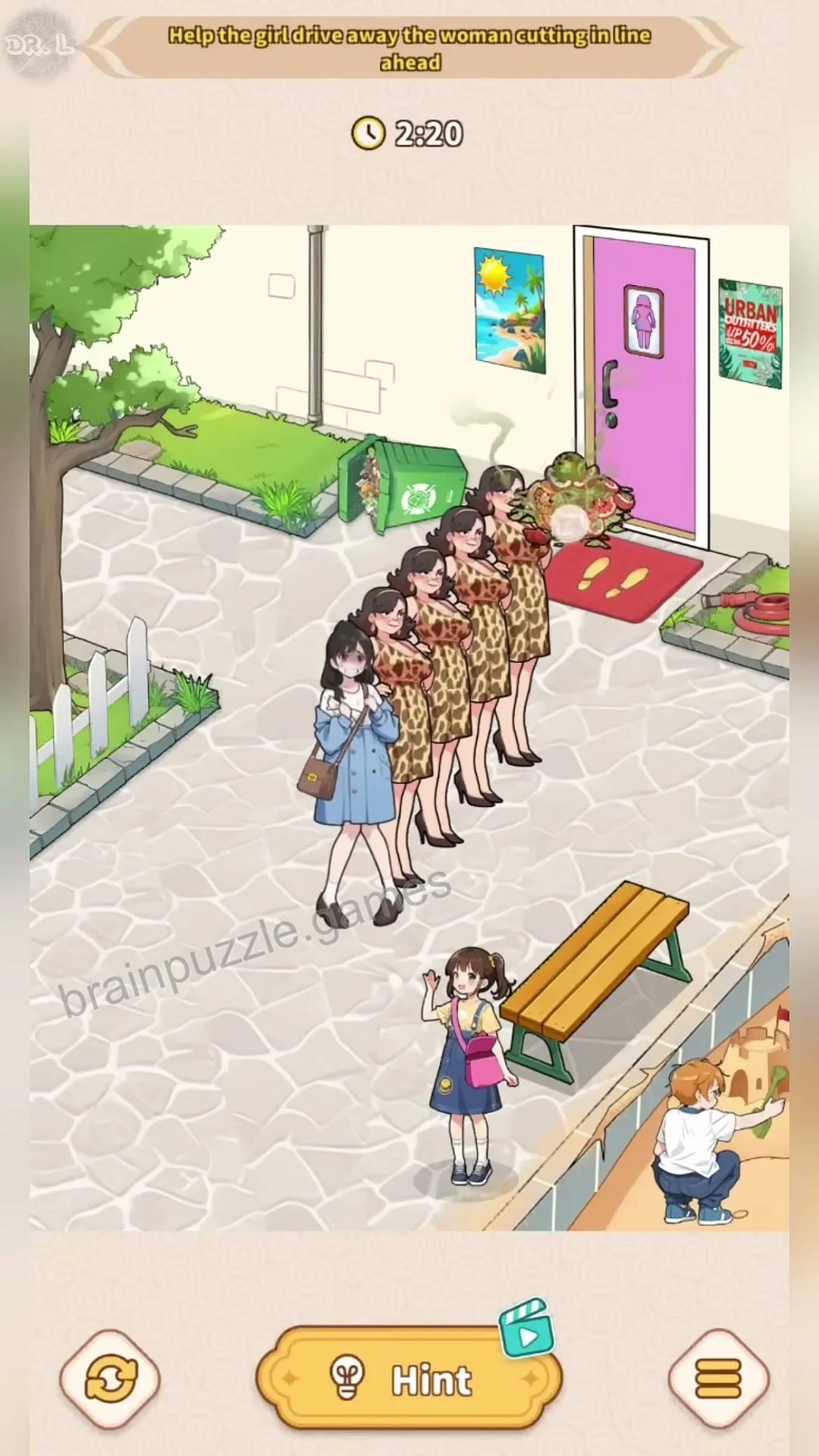 Brain Puzzle: Tricky Quest Level 55 step 5